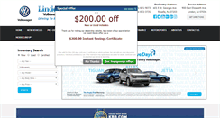 Desktop Screenshot of lindenvw.com